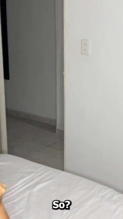 My stepbrother enters my room unannounced... We ended up fucking hard | Clip 1