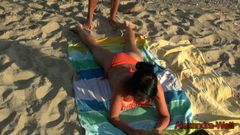 Alexandra Wett - foda grátis para turistas na praia