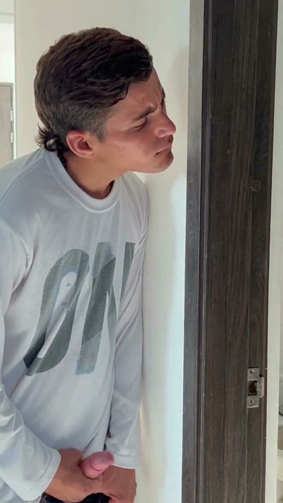 My neighbor watches me bathing while I leave the door open and ends up giving me the best fuck ever, and cums in my ass H.L | Clip 1