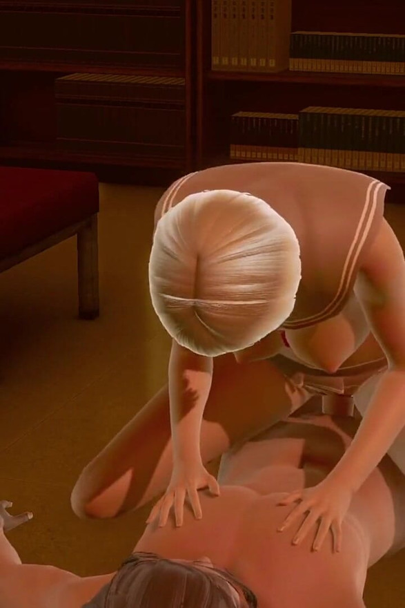 Beauty Chick Get Young Man Dick - 3D Animation
