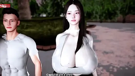 Tehlikeli vücutlu büyük memeli dijital dreamgirl - 3 boyutlu animasyon hentai