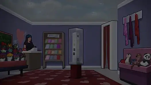 Летняя сага: мачеха целует своего пасынка в общей комнате, эпизод 40