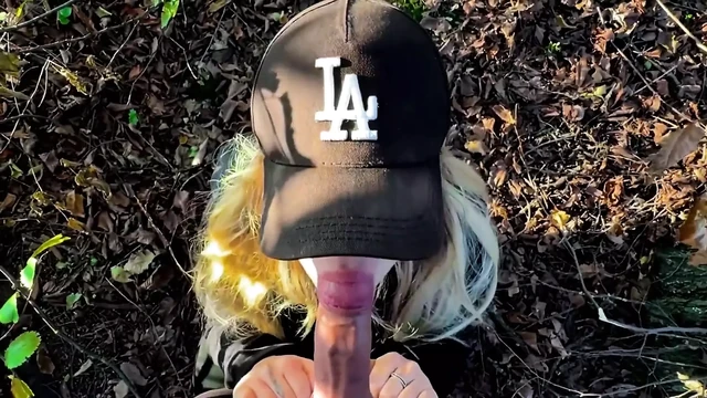Pretty Girl Sucks My Dick and Shows Her Butt
