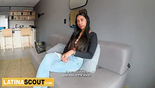 This VALEDICTORIAN LATINA TEEN confessed her future was planned... she chose my cock over her GPA