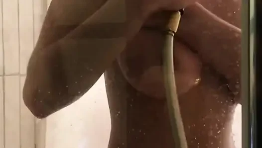 Check out this steamy shower scene with hot naked Simon