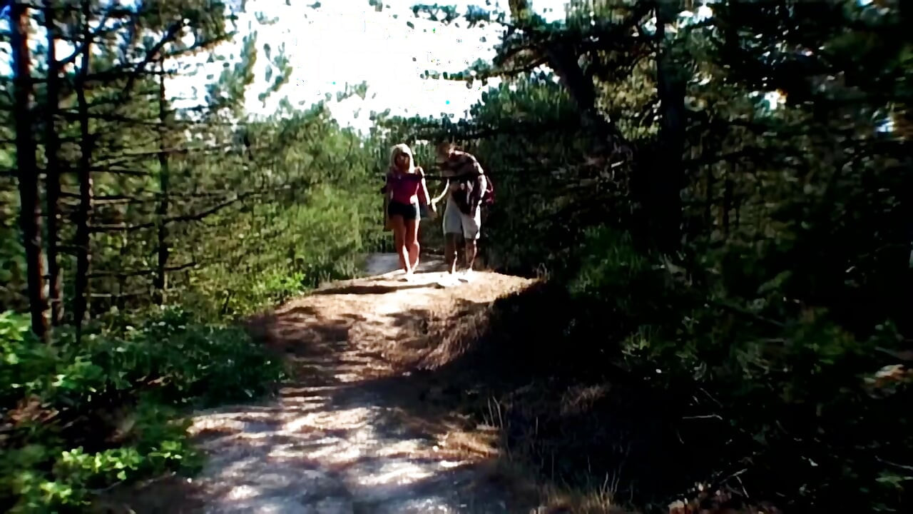 Insatiable Blonde MILF Rides Hard in Forest Encounter