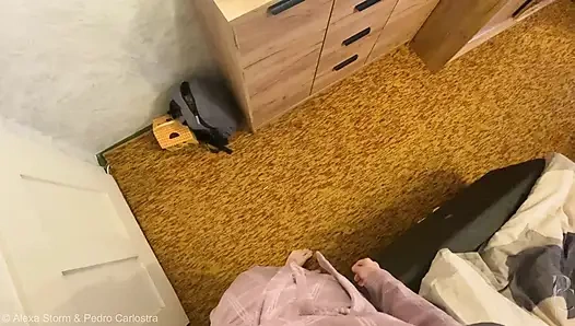 The strong Farmgirl - German Farmgirl Takes Charge after getting shocked when she catches her husband with a monsterdildo