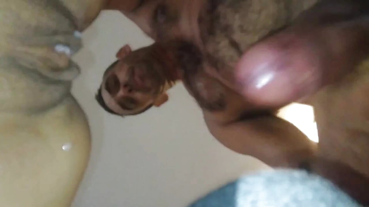 Reverse P.O.V. fucking her pussy doggy style