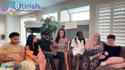 Mrflourish подкаст утром после в Вегасе 8 Ppl перед съемкой эпизода для его сложного