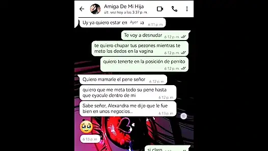 En iyi arkadaşımın üvey kızıyla ateşli bir sohbet yaptım ve sonunda seks yaptık