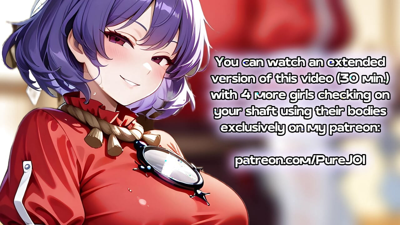 Test your cock's endurance with Touhou Project's girls! (JOI)