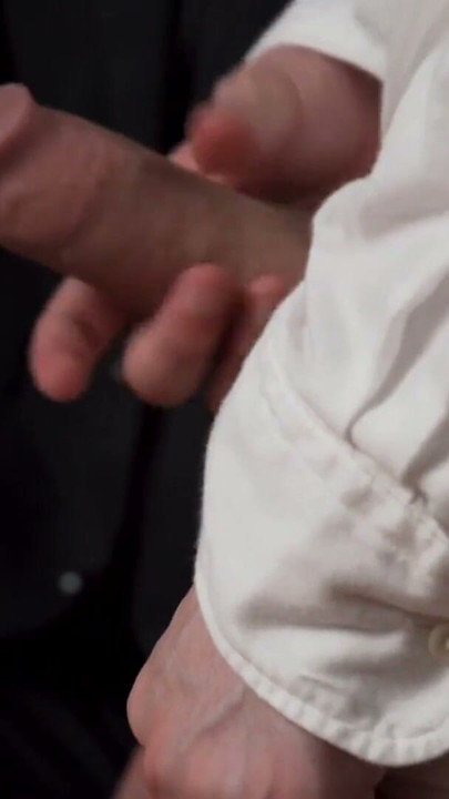 Mormon elder helps out young Mormon pupil to cum faster | Clip 1
