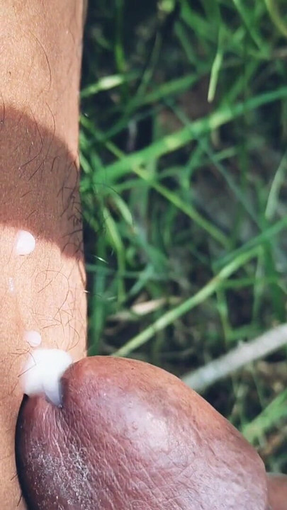 Stunning moment from "Masturbation in jungle with hair cleaning"