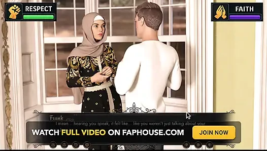 Бану на Западе 3 первый день лекции, а затем София так странно дома