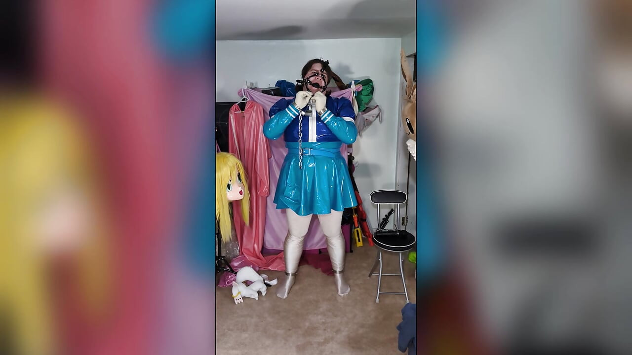 Maria Cosplay, Bondage Pics and Time Lock Hands Free Vibrator Orgasm