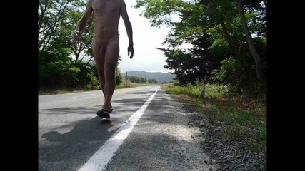 naked road walk