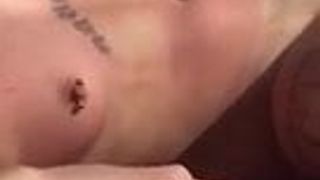 Tatted chick fucked