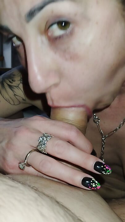 The best blowjob. Lots of cum in my mouth.