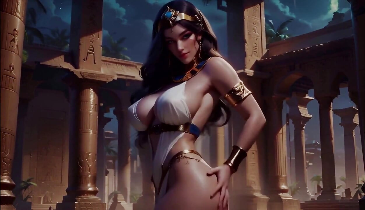 Cleopatra Anime dikongkek oleh Sphynx God Ai