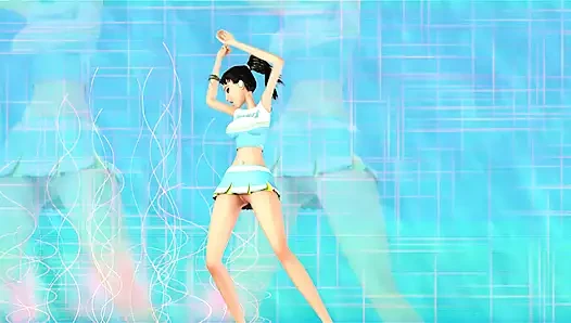 3DGSPOT - Big Titties Futanari Fucks Her Pussy With A Tiny Futanari! 3D CARTOON PORN!