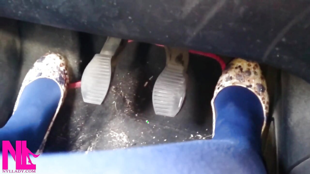 Driving Fast in Flowered Ballet Flats