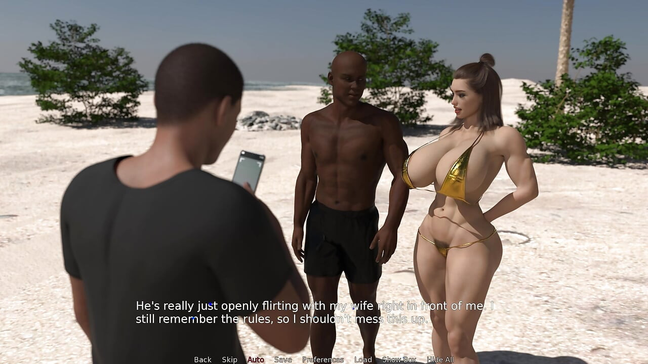 Cuckold Man Watched His Bimbo Wife Swallowing Black Man's Cum