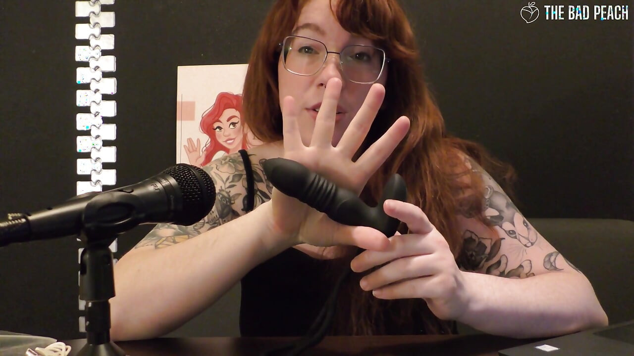 NSFW Review of a Remote Control Thrusting Prostate Massager From the Bad Peach