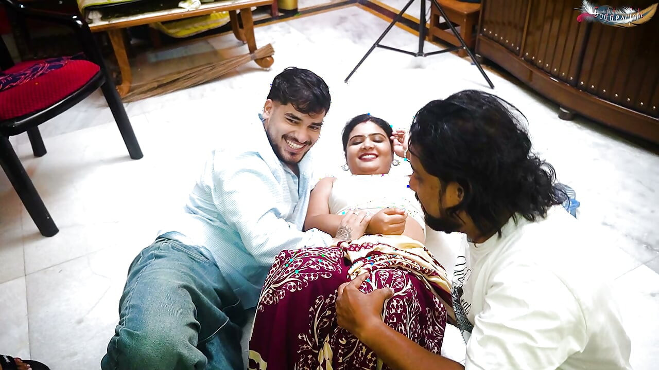 Desi mallu step stepmother and step stepdaughter hardcore gangbang sex at stepdaughter's birthday party with four of her boy fri