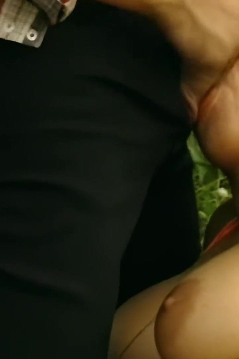 Busty Redhead MILF Gets Pounded by Cowboy Outdoors