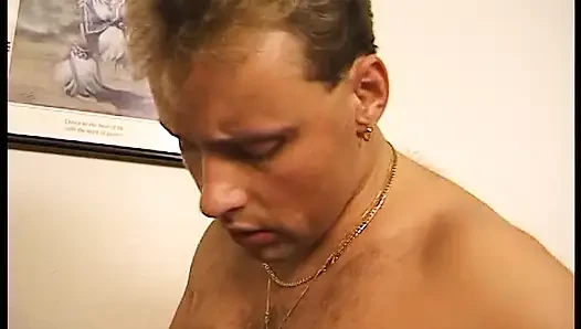 Milf moans as she rides a monster cock after sucking it