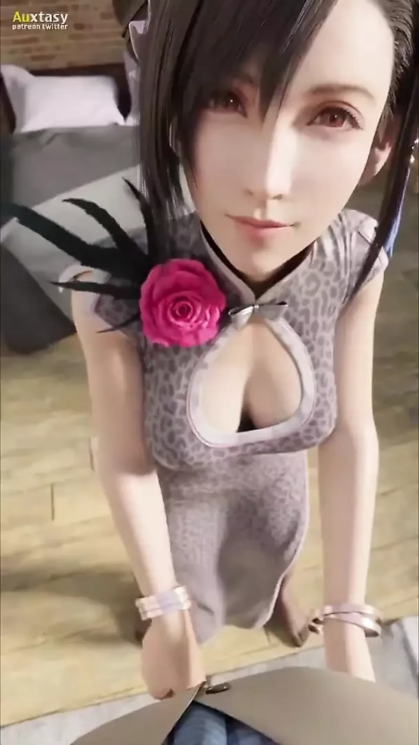 Date With Tifa Has In A Hot Handjob