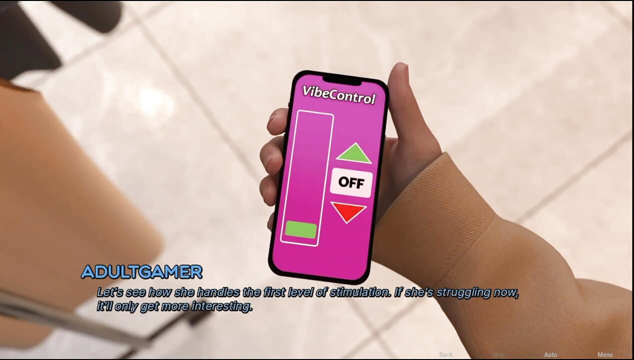 LINDA第一次在我手中使用振动器和控制器