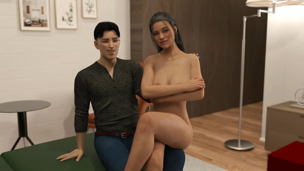 The Adored Marriage - Chapter 2 - V0.3 - Evelyn gave a blowjob to the delivery guy - Demo