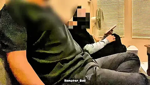 Amateur betrügen! Ich traf meine hijab-tragende ex-freundin zu hause