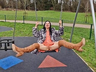 Naughty at the playground