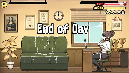 Хентай игра - проблемная студентка - задержание LVL 1 - - - Учитель-эротика