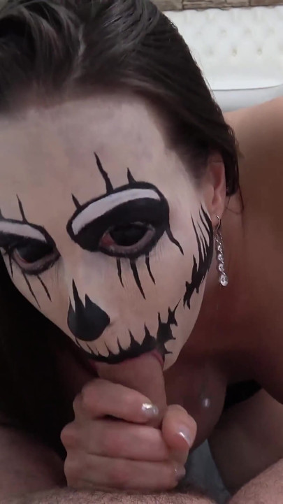 Masked woman in sexy outfit penetrated hard anally