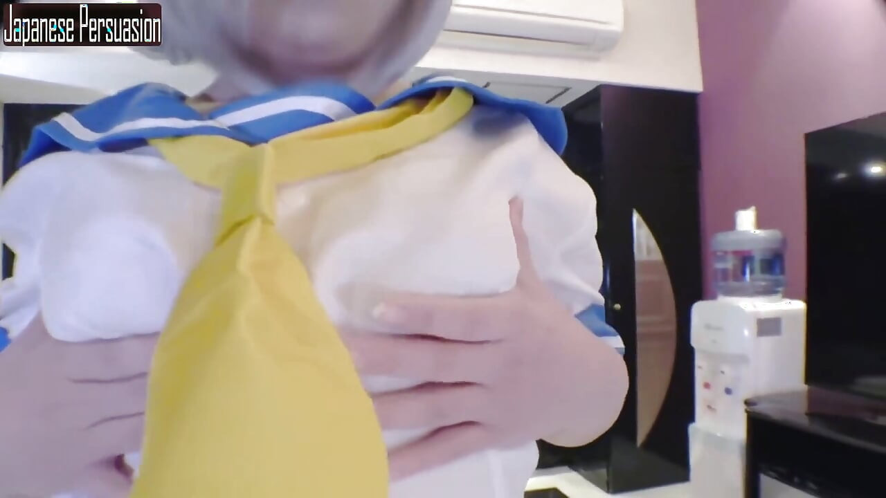 Kesempurnaan pinggang G-cup dalam cosplay Hamakaze, fantasi pribadi ditangkap dalam sesi rahasia yang seru angle1
