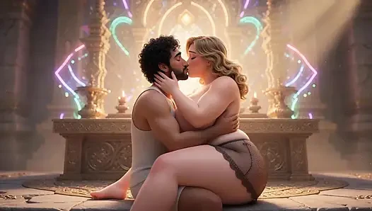 Temple of Lust - Passionate Couple's Erotic Adventure