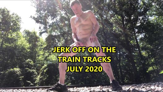 Wichsen auf den Gleisen im Juli 2020