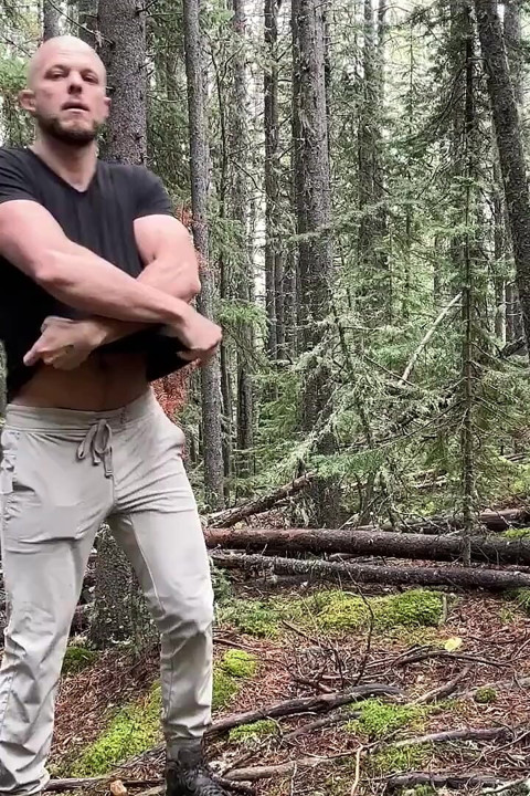 Jack off in the Forest