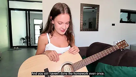 Guitar Lessons. My Teacher Fucked Me During Class.