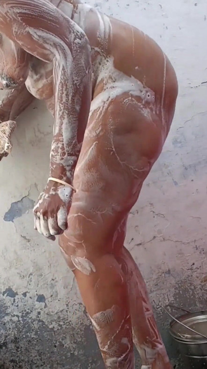 My nude bathing show | Clip 1