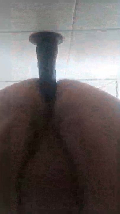 Anal in shower