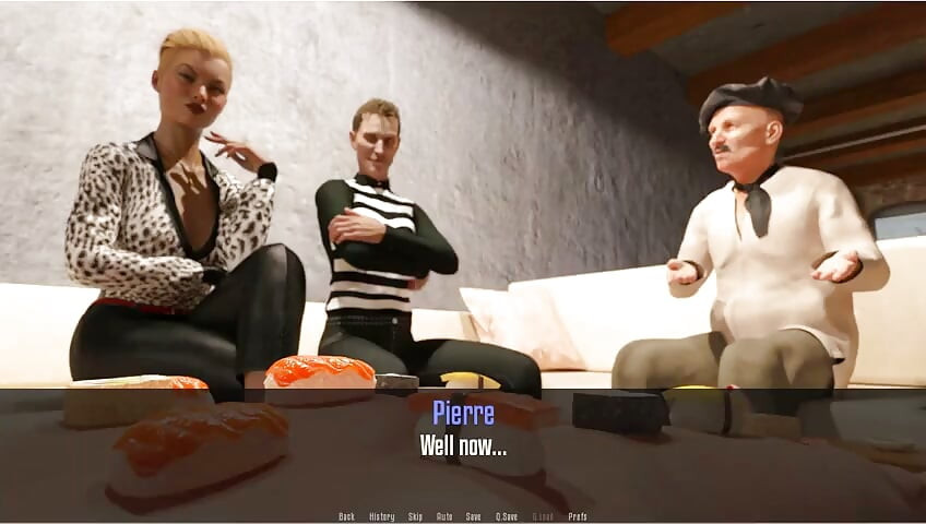 Anita's Internship - Gameplay - Roleplay -petite Teen - Naked Body Susi Buffet Eating
