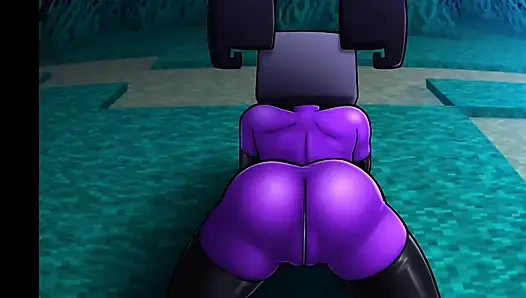 HornyCraft Ender Girl All Scenes Compilation (Adult 3D Animation)