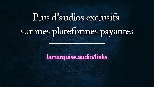 French audio porn | Caught in the middle of a handjob, the saleswomen fuck you in the fitting room
