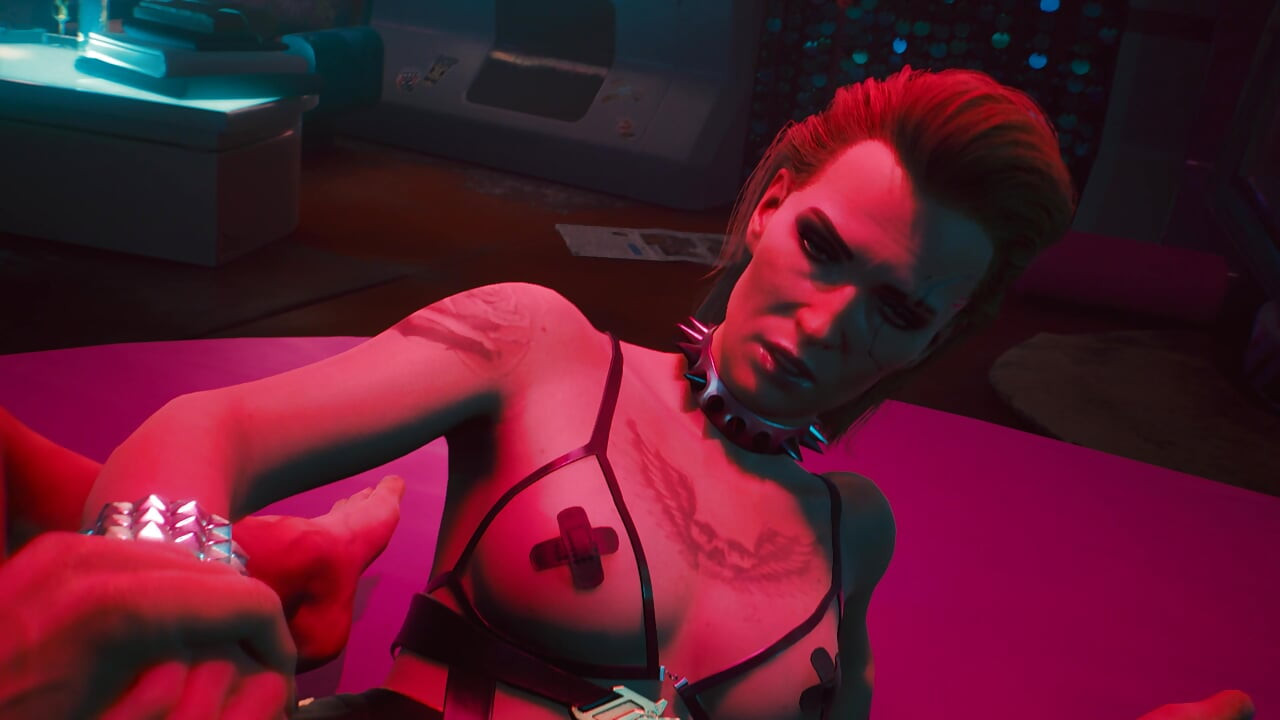 Cyberpunk 2077 Meredith seksscène (ongecensureerd)