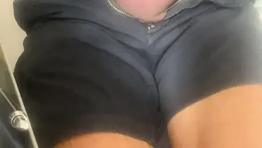 Masturbating right after work