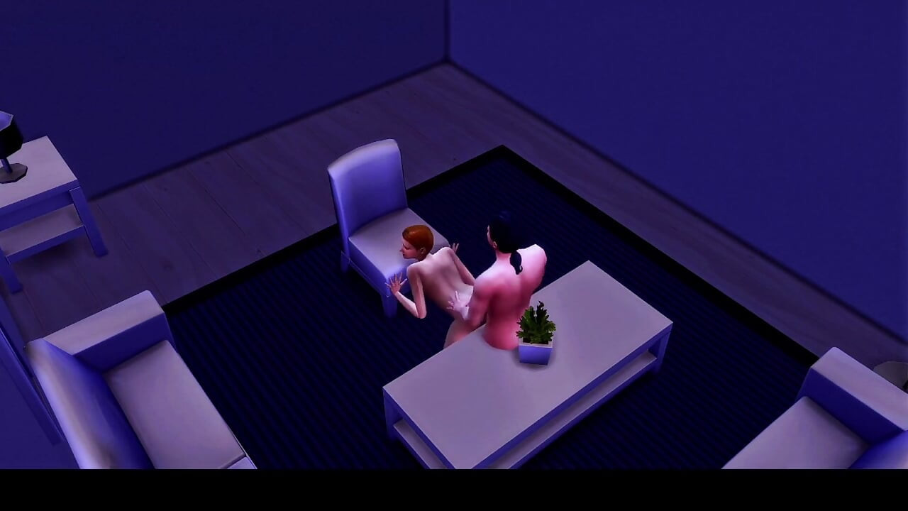 The Sweet Routine Ends with the Dick in Her Puffy Cheek